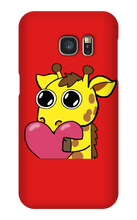 lexxlegion heart giraffe Samsung Phone Cases