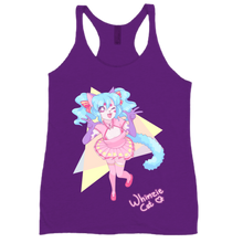 Whimzie fitted razerback tanktop