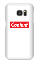 Pure content Samsung Phone Cases