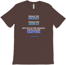 Inhale Quote Tee - Dark