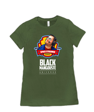T-shirt " Black Mangouste universe" - Femme