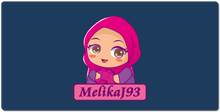 MelikaJ93 Logo XXL Gaming Mousepad