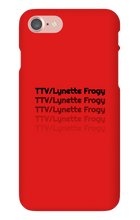 Lynette Frogy iPhone Phone Cases