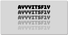 ayyyitsf1y XXL Gaming Mousepad