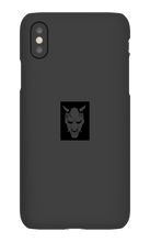 Black & White Oni Mask iPhone Case
