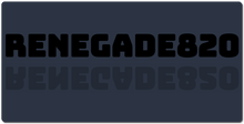 renegade820 XXL Gaming Mousepad