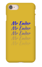 Mr Ender Faded iPhone Cases