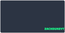 zachdukeyt XXL Gaming Mousepad