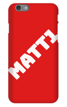 matt1 iPhone Phone Cases