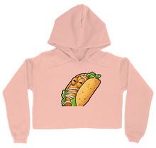 Lit taco crop hoodie