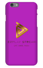 EZPLAYSTREAM iPhone Phone Case (Metal Gold Logo)