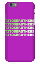 titosbrothers iPhone Phone Cases