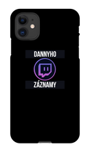 dannyho_záznamy iPhone Case Logo