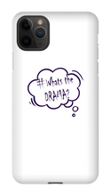 DRAMA iPhone Phone Cases