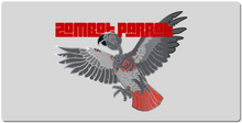 Macabre...ish Zombot Parrot  XXL Gaming Mousepad