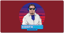 KoopaDude Gaming XXL Mousepad 18"x36"