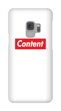 Pure content Samsung Phone Cases