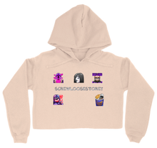 SCREWLOOSE EMOTE COLLAGE hoodie-women-cropped