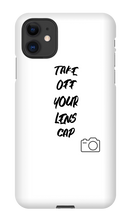 dontforgettotakeoffyourlenscap iPhone Phone Cases