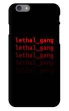 lethal_gang iPhone Phone Cases