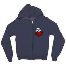 LUV zip-hoodie