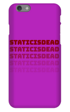 staticisdead iPhone Phone Cases
