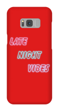 Late Night Vibes Galaxy Case