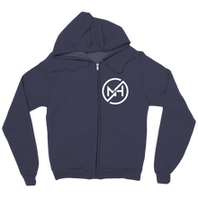 White Logo Nameless Zip