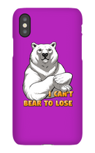 I Can't Bear To Lose iPhone Phone Cases
