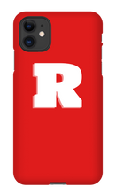Ryan Syed iPhone Case White Logo