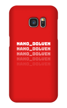Nano_Dolven's Samsung Phone Cases White Text