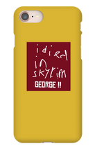 Knick's art on phonecase