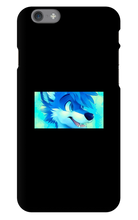 blue wolf iPhone Phone Cases