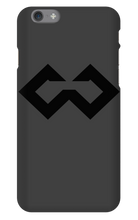 Cereal_Wars iPhone Phone Case (Black Out Logo)