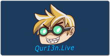 Qur13n Logo XXL Gaming Mousepad