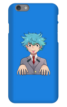 Moothefrog blue iPhone Phone Cases