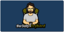 sw3aty_tryh4rd XXL Gaming Mousepad