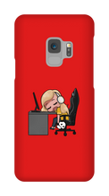 Desk Chibi Samsung Phone Cases