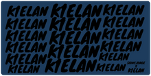 custom made mousepad for twitch.tv/k1elan