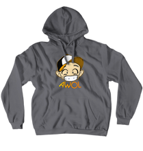 AWOL Cartoon Head Hoodie (No-Zip/Pullover)
