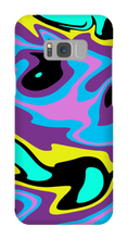 80's swirl Samsung Phone Cases