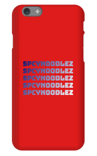 spcynoodlez iPhone Phone Cases