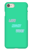 Late Night Vibes iPhone Case