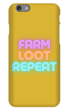 Farm Loot Repeat iPhone Cases