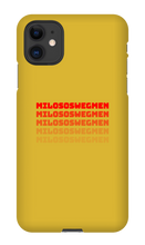 MILOSOSWEGMEN Iphone case (Red)