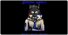 socialwolfme XXL Gaming Mousepad