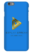 EZPLAYSTREAM iPhone Phone Case (Metal Gold Logo)