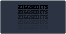 ziggsedits XXL Gaming Mousepad