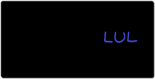 LUL XXL Mousepad