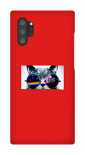 red case with derp cat glass